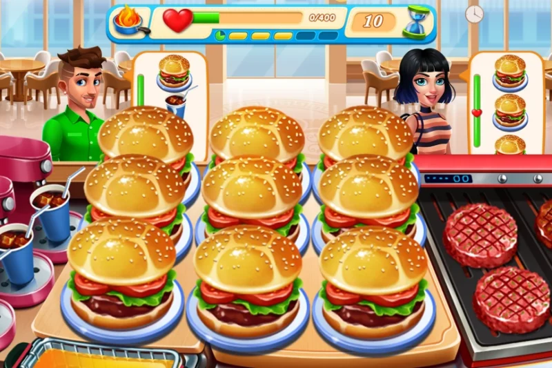 Cooking Train – Food Games – Culinary train ⭐4.5