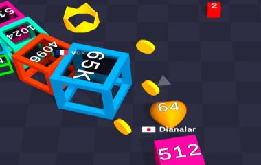Cube Arena 2048: Merge Numbers – IO game ⭐4.1