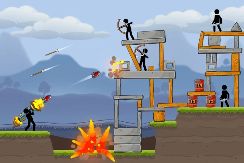 Boom Stick: Bazooka Puzzles – Destroy enemy structure ⭐4.6