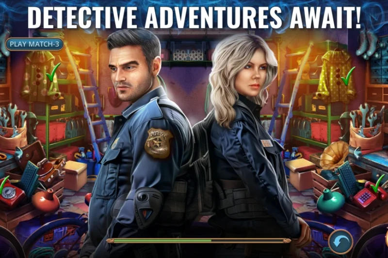 Detective Twins: Hidden Object – Perilous mysteries ⭐4.4