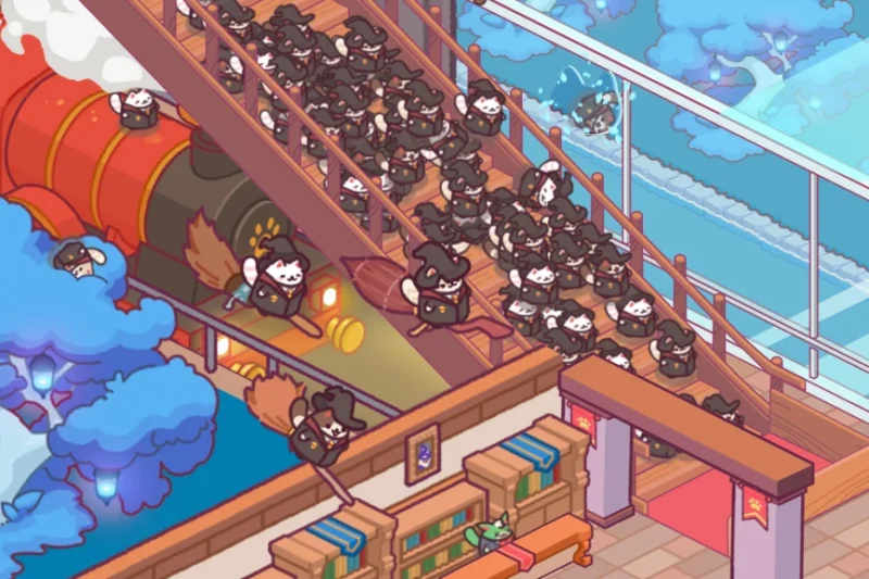 Cat Magic School: Cute Tycoon – Manage the school ⭐4.6