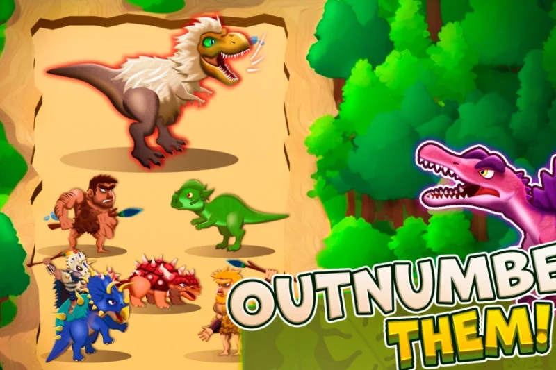 Jurassic Merge: Dino Evolution – Strategy merge game ⭐4.3