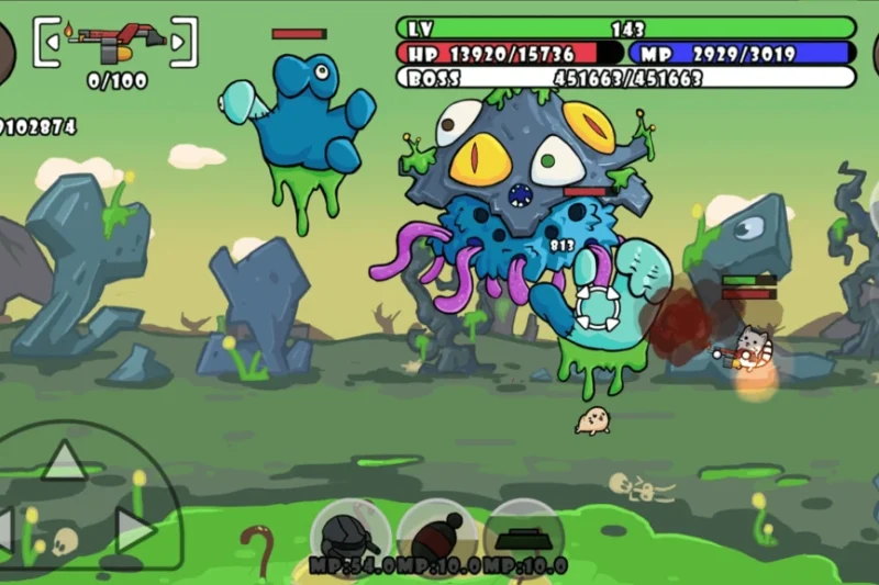 Cat shoot war: offline games – Protect your feline kingdom ⭐4.4