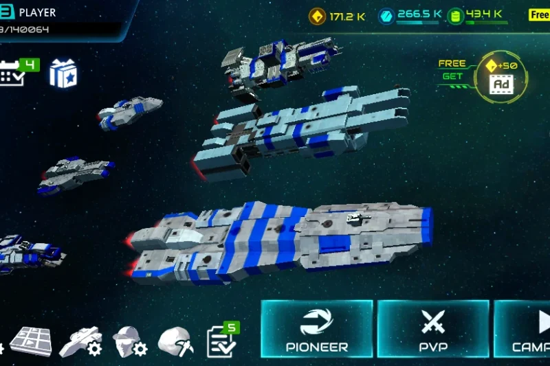 Starship battle – Travel space and conquer ⭐4.1