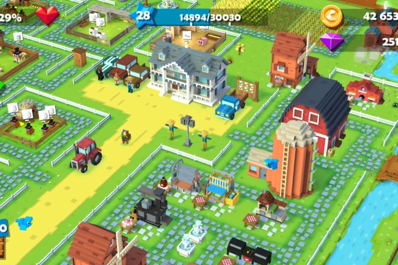 Blocky Farm – Create a big farm of your dreams ⭐4.7