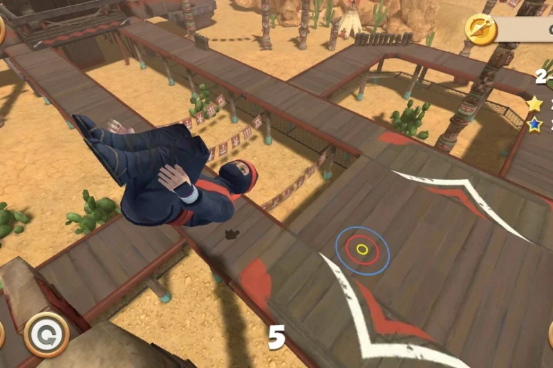 Ninja Flip – Parkour gymnastics simulation game ⭐4.4