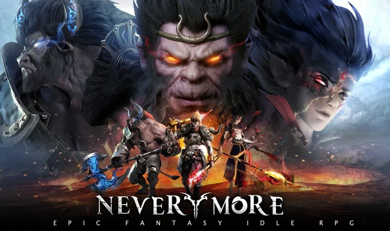 Nevermore-W: Idle Immortal RPG – Fantasy and mythology ⭐4.1