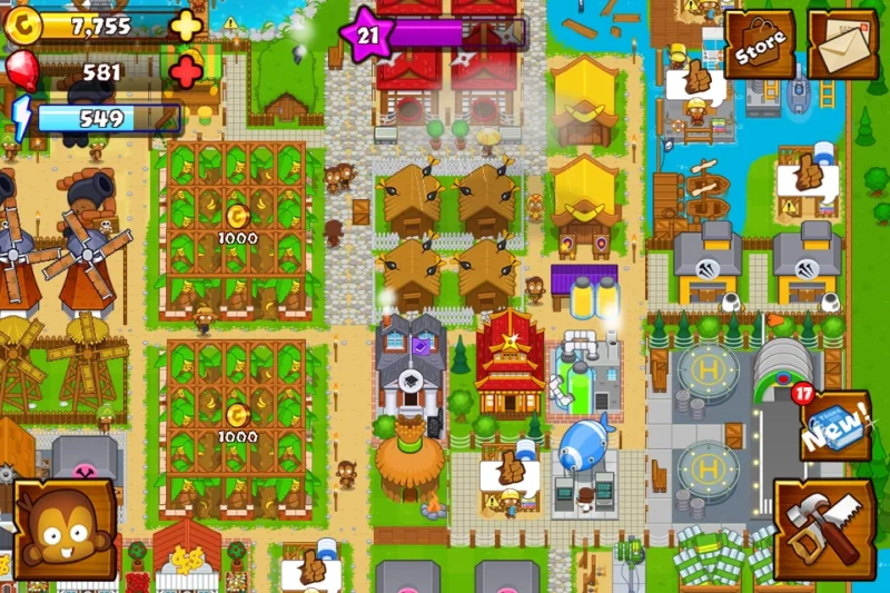 Bloons Monkey City – Tower defense and city building ⭐4.4