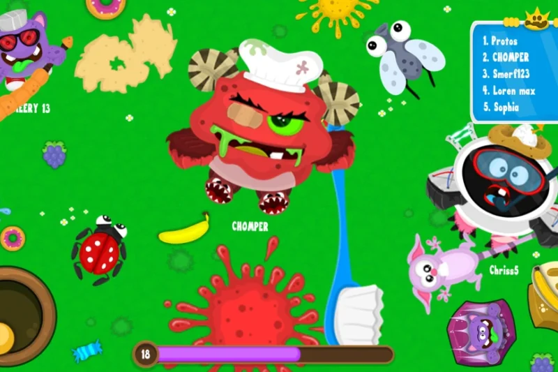 Chompers.io – Eat and fight to become bigger ⭐4.3