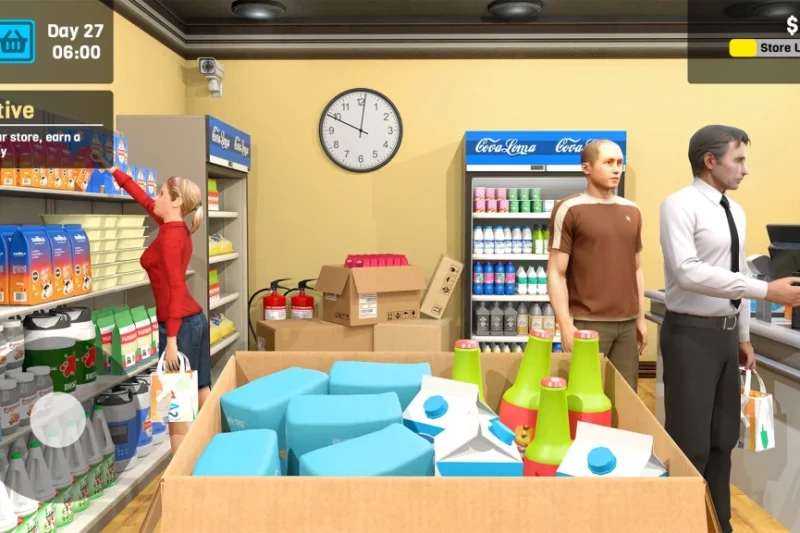 Supermarket Simulator Store – Manage your grocery ⭐4.2