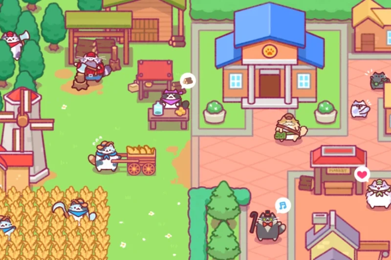 Cat Town Valley: Healing Farm – Town and farm building ⭐4.6