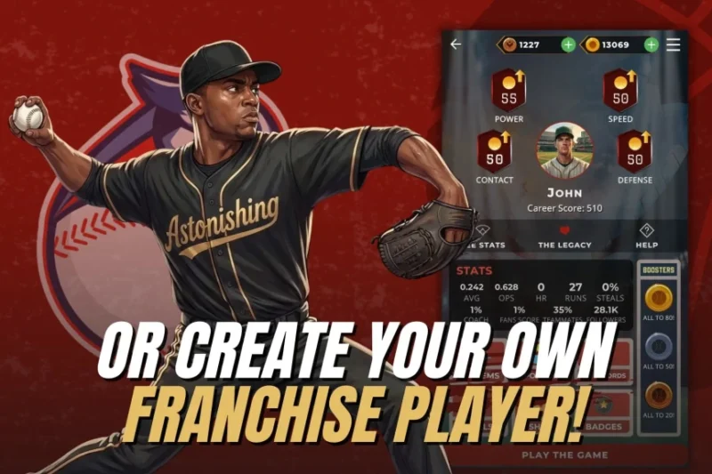 Astonishing Baseball Manager – Lead your players ⭐4.4