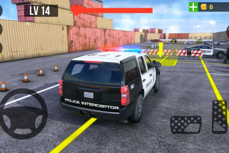 Police Car Parking Real Car – Learn to drive police cars ⭐4.2