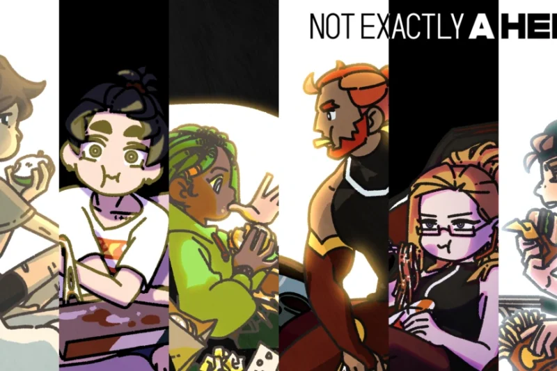 Not Exactly A Hero: Story Game – Novel-style adventure ⭐4.7