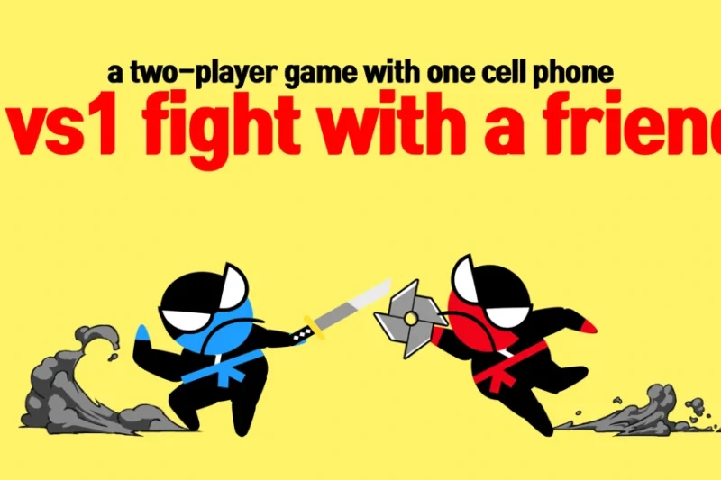 Jumping Ninja Battle 2 Player ⭐4.1