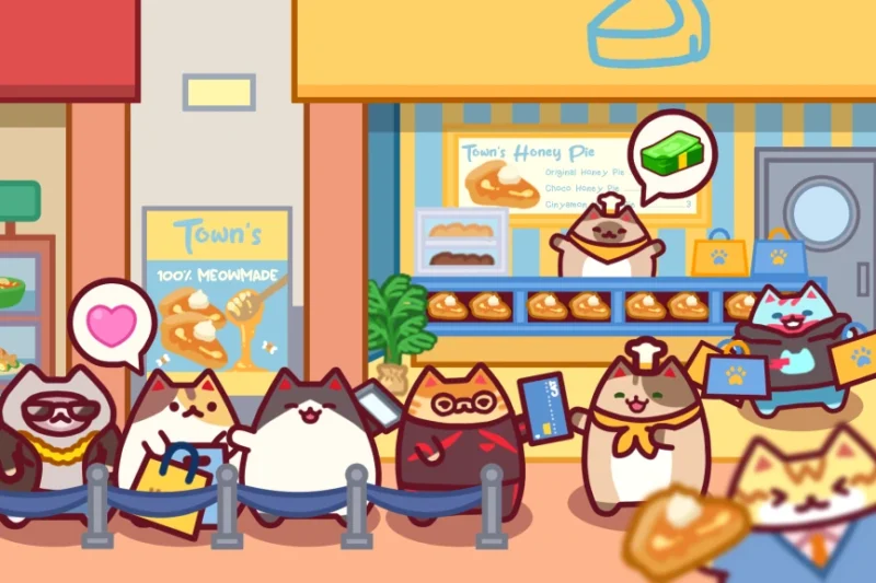 Cat Mall: Idle Shopping Tycoon ⭐4.8