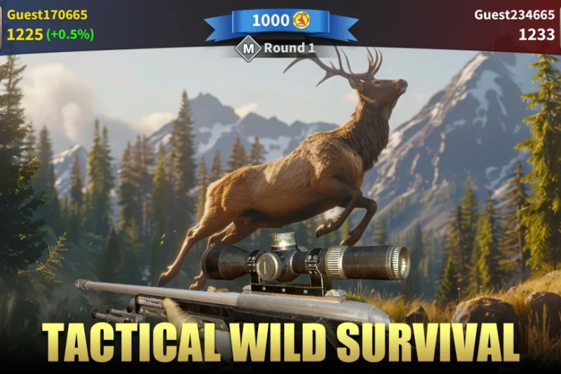 Animal Hunter: Wild Sniper – Real-time sniper PvP duels ⭐4.7