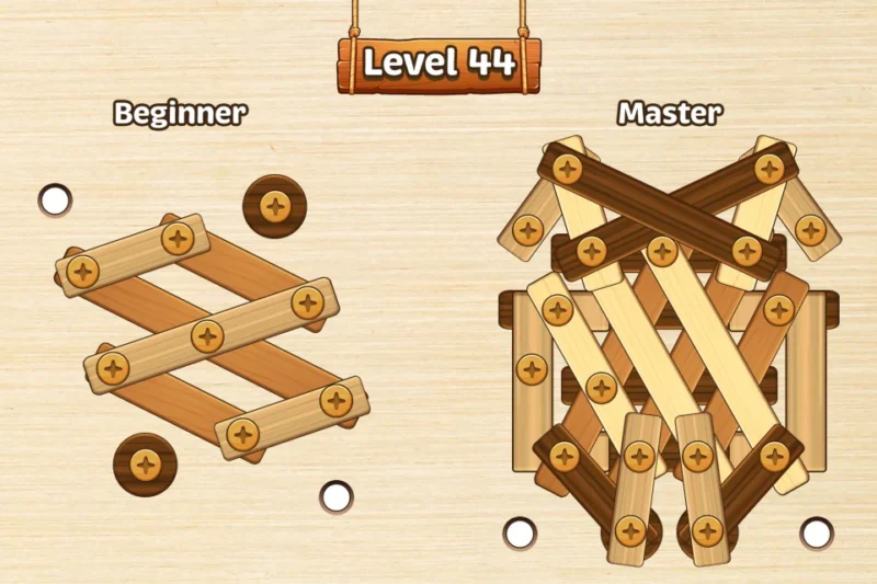 Unscrew Puzzle: Nuts and Bolts ⭐4.5