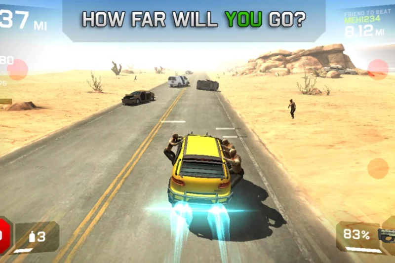 Zombie Highway 2 – Survive and shoot zombies in your car ⭐4.5