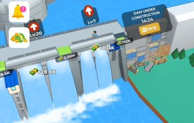 Dam Builder – Create a dam empire ⭐4.5