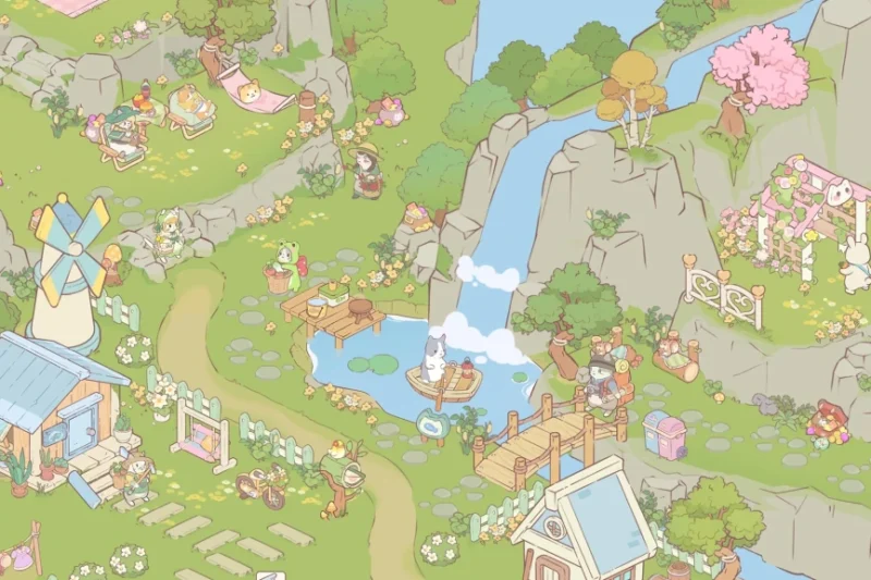 Cats Mansion: Cat Games – Cozy cat town ⭐4.5