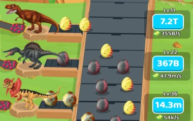 Jurassic Dinosaur Evolution – Dinosaur egg factory ⭐4.2