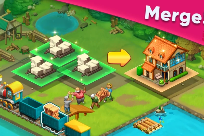 Merge Train Games – Merge materials of the same shape ⭐4.3