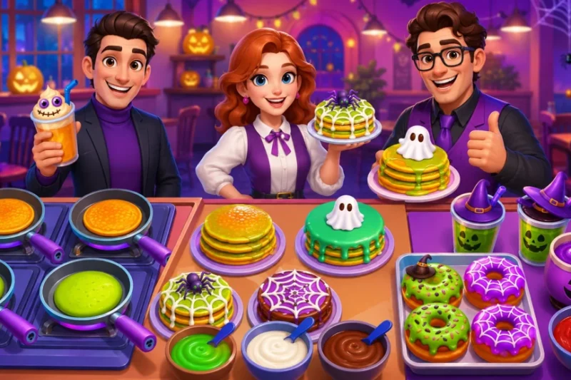 Halloween Cooking Madness Game – Haunted kitchen ⭐4.4