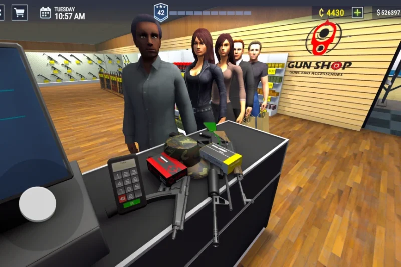 Gun Shop Simulator 3D Shooting – World of arms dealing ⭐4.2