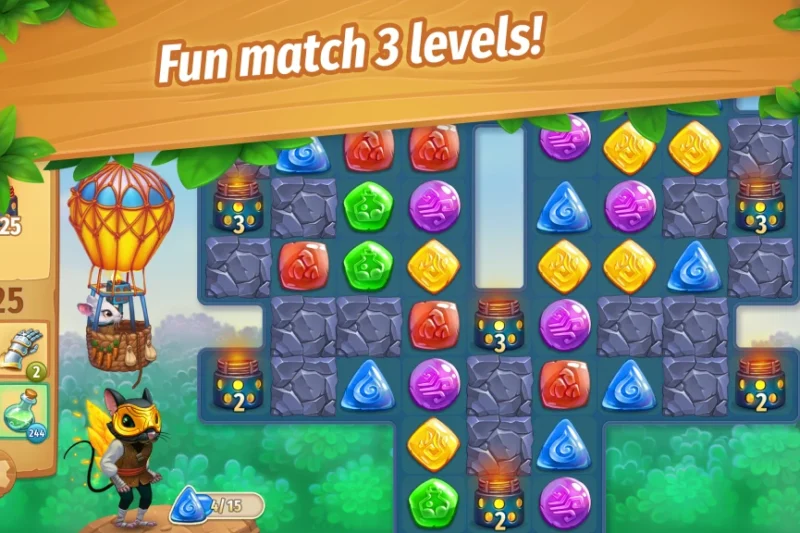 Strongblade: Match 3 Game – Join Sean the mouse ⭐4.7
