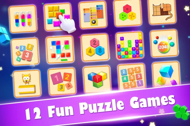 Block Gems: Block Puzzle Games – 12 brain-teasing ⭐4.6