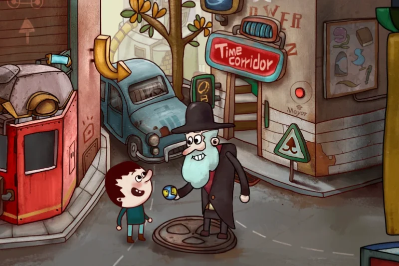 One Way: The Elevator – Find a blue sphere in each scene ⭐4.3