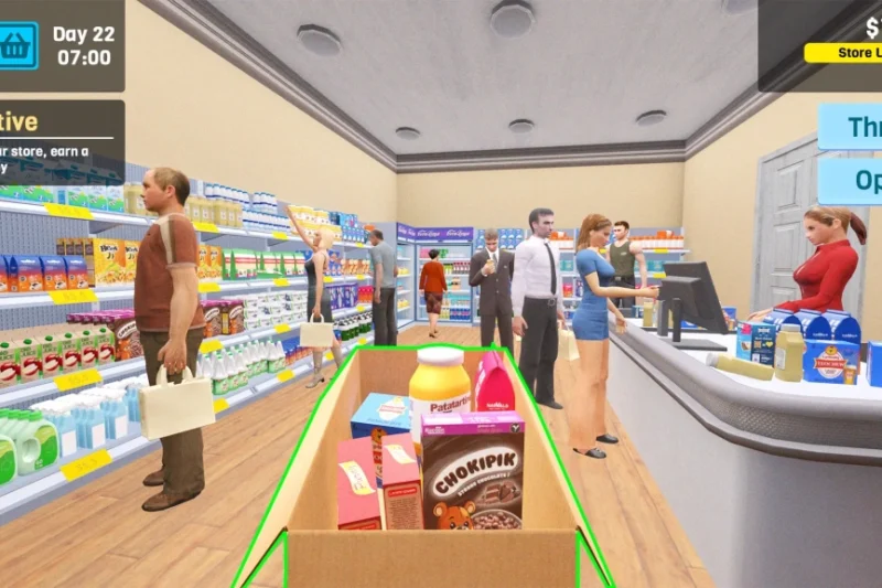 Manage Supermarket Simulator – Run your own business ⭐4.3