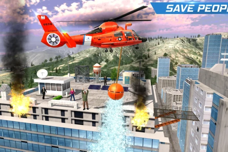 Helicopter Flight Pilot – Open-world flight simulator ⭐4.1