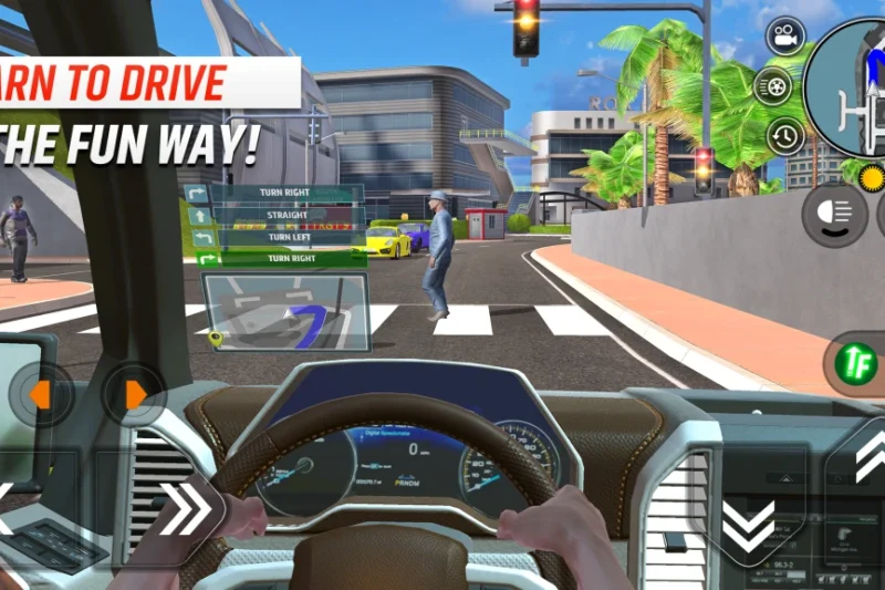 Car Driving School Simulator – Highly detailed environments ⭐4.3